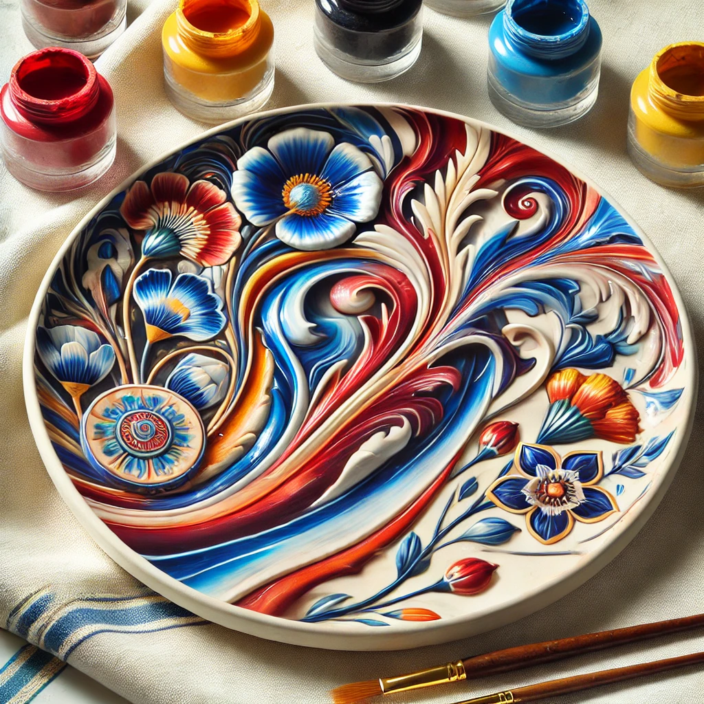 Cómo Usar Engobes de Colores para Realzar Tus Piezas Cerámicas Los engobes de colores son una de las herramientas más versátiles en cerámica, permitiendo añadir color, textura y profundidad a tus piezas antes de la cocción. Con su capacidad de adherirse tanto a piezas crudas como bizcochadas, los engobes te ofrecen infinitas posibilidades creativas para personalizar tus proyectos. En este artículo, exploramos cómo usar engobes de colores para realzar tus creaciones cerámicas, junto con técnicas específicas y productos recomendados. ¿Qué Son los Engobes de Colores? Los engobes son una mezcla de arcilla líquida, agua y pigmentos que se aplica sobre la superficie de una pieza de cerámica. A diferencia de los esmaltes, los engobes no forman una capa vítrea durante la cocción, ofreciendo un acabado más mate y natural. Los engobes de colores permiten personalizar las piezas al agregar tonos vibrantes o sutiles antes de aplicar esmaltes transparentes. Ventajas de Usar Engobes de Colores Versatilidad: Funcionan en piezas crudas o bizcochadas, permitiendo una mayor flexibilidad en el proceso creativo. Control del color: Los engobes no cambian de manera tan drástica durante la cocción como los esmaltes, ofreciendo resultados más predecibles. Textura y profundidad: Pueden usarse para crear patrones, relieves y acabados únicos. Materiales Necesarios Engobes de colores: Elige tonos adecuados para tus diseños. Producto recomendado: Engobes de alta calidad disponibles en tienda.pappel.com. Piezas de cerámica cruda o bizcochada: Platos, cuencos, jarrones, entre otros. Pinceles, esponjas y herramientas decorativas: Para aplicar y texturizar el engobe. Horno cerámico: Necesario para fijar los engobes en las piezas. Esmaltes transparentes: Opcional, para proteger y realzar los colores del engobe. Técnicas para Aplicar Engobes de Colores 1. Aplicación Uniforme La aplicación uniforme es ideal para cubrir grandes áreas con un color sólido. Usa un pincel ancho o una esponja para aplicar el engobe de manera uniforme sobre la superficie de la pieza. Deja que el engobe se seque completamente antes de realizar cualquier decoración adicional. Si lo deseas, aplica un esmalte transparente para proteger el color después de la primera cocción. Consejo: Trabaja en capas finas para evitar que el engobe se agriete al secarse. 2. Técnica de Esgrafiado El esgrafiado permite crear patrones o diseños al raspar el engobe para revelar la arcilla subyacente. Aplica una capa de engobe sobre la pieza cruda y deja que se seque parcialmente. Usa herramientas de esgrafiado o estecas para raspar el engobe y formar patrones o ilustraciones. Cuece la pieza en el horno para fijar el diseño. Consejo: Combina colores de engobes claros y oscuros para un mayor contraste. 3. Capas de Colores Esta técnica consiste en superponer capas de diferentes colores para lograr efectos dinámicos. Aplica una capa base de engobe de un color y deja que se seque. Añade una segunda capa de engobe en un color contrastante. Raspa, esponjea o graba para crear diseños donde se mezclen ambos colores. Consejo: Usa pinceles secos o esponjas húmedas para difuminar las capas y crear transiciones suaves. 4. Aplicación Texturizada Los engobes también pueden usarse para añadir textura a las piezas. Usa una espátula o pincel grueso para aplicar engobe en capas gruesas y crear relieves. Experimenta con herramientas como cepillos, sellos o esponjas para añadir patrones texturizados. Consejo: Combina esta técnica con esmaltes transparentes para un acabado más sofisticado. 5. Técnica de Salpicado El salpicado de engobes es perfecto para crear diseños abstractos o efectos dinámicos. Usa un pincel rígido para cargarlo con engobe y salpica sobre la pieza. Aplica varias capas de salpicado con diferentes colores para un efecto más interesante. Consejo: Protege las áreas donde no desees que caigan salpicaduras usando cinta adhesiva o cubiertas temporales. Proyectos Inspiradores Vajillas personalizadas: Usa engobes en tonos pastel para decorar platos y cuencos con patrones geométricos o florales. Jarrones artísticos: Aplica texturas con engobes gruesos y combínalas con esmaltes transparentes para un diseño moderno. Azulejos decorativos: Experimenta con esgrafiado y capas de colores para crear piezas únicas para paredes o pisos. Consejos para Lograr un Acabado Profesional Pruebas previas: Antes de aplicar los engobes en piezas finales, haz pruebas en pequeñas muestras para asegurarte de que los colores y técnicas funcionen como esperas. Secado adecuado: Deja que cada capa de engobe se seque completamente antes de aplicar otra o realizar grabados. Esmalte protector: Usa un esmalte transparente para intensificar los colores y proteger las decoraciones. Conclusión Los engobes de colores son una herramienta esencial para cualquier ceramista que busque añadir personalidad y estilo a sus piezas. Con técnicas como esgrafiado, capas de colores y texturización, puedes crear diseños únicos que destaquen. Explora la variedad de engobes y herramientas disponibles en tienda.pappel.com y lleva tus creaciones cerámicas al siguiente nivel.